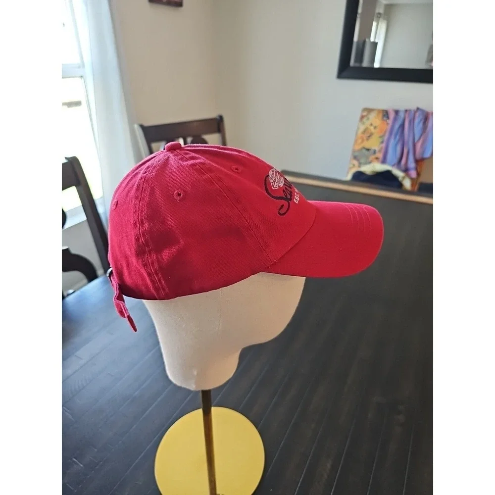 Sea World Red Vintage Est 1964 Old Logo‎ Youth Strap Back Hat
